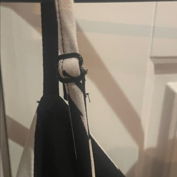 Bar III Black and White Floral Asymmetrical Dress - Picture 3 of 8